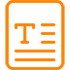 Text Edits Icon Text Icon